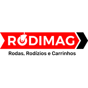 Roda com pneu e câmara de ar industrial