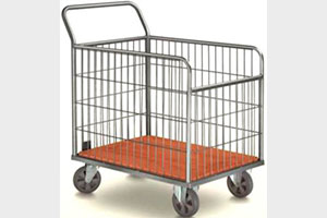 Carro Abastecimento Fundo Pequeno 260 Litros