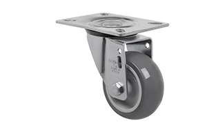 Rodízio Giratório 3” 80kg (Placa)