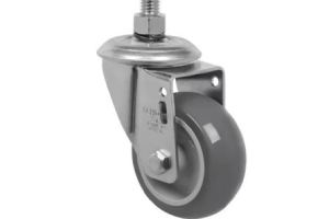 Rodízio Giratório 3” 80kg com Parafuso